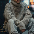 Cozy Buttoned Sweater