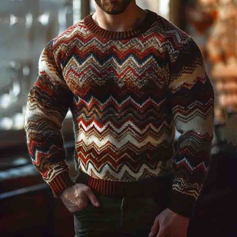 Relaxed Striped Sweater
