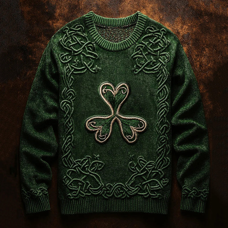 Textured V-Neck Sweater