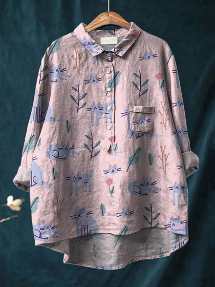 Relaxed Printed Shirt