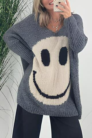 Warm Buttoned Sweater