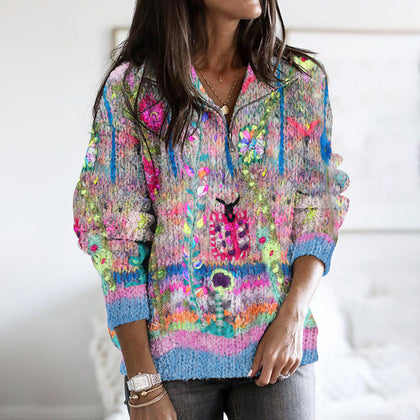 Casual Textured Sweater