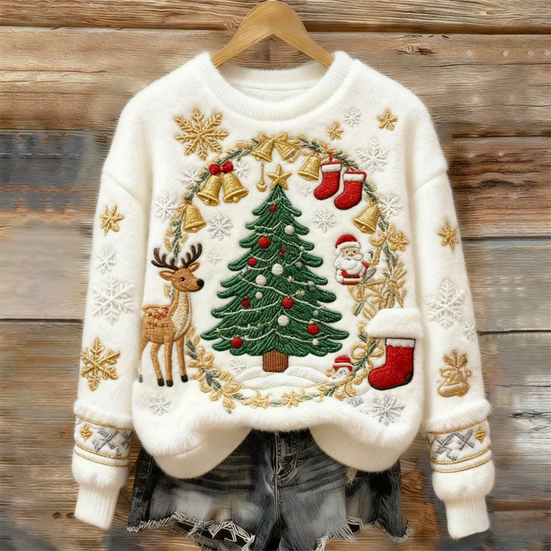 Relaxed Cropped Sweater