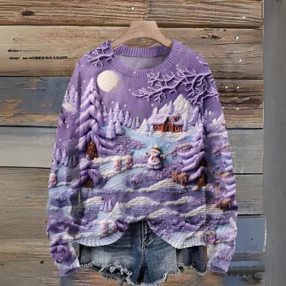 Relaxed V-Neck Sweater