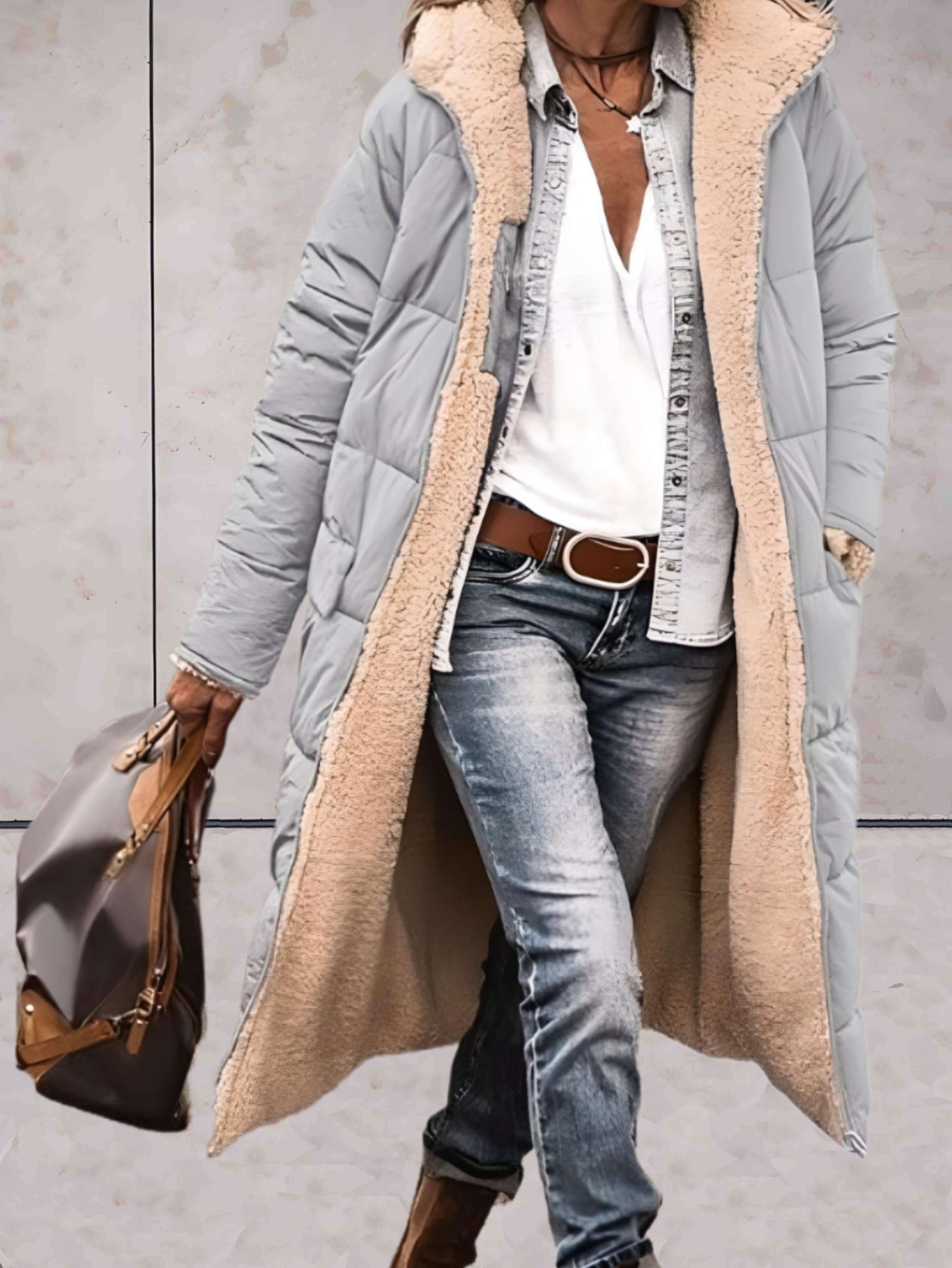 Elegant Belted Coat