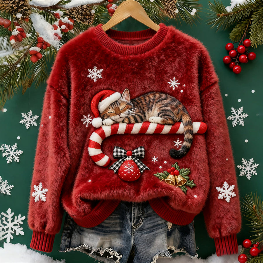 Textured Ribbed Sweater