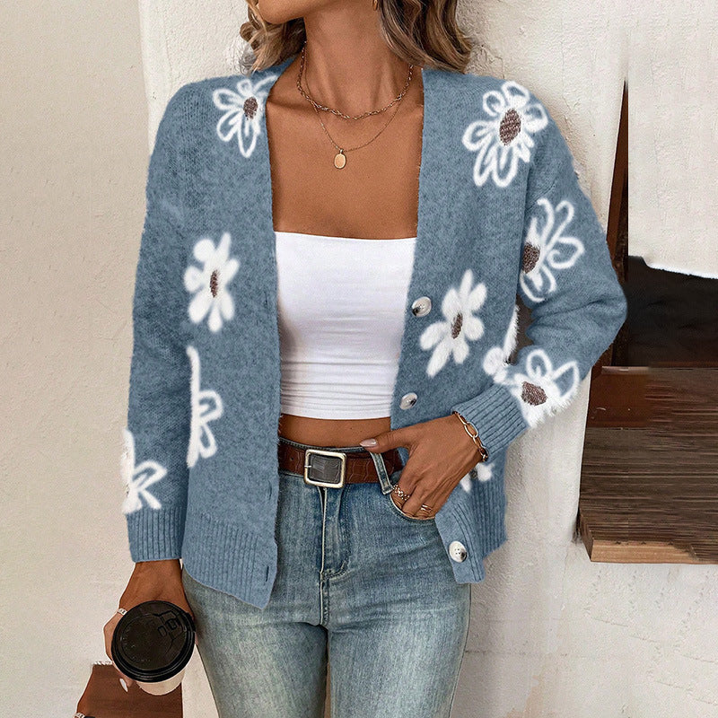 Soft Buttoned Sweater