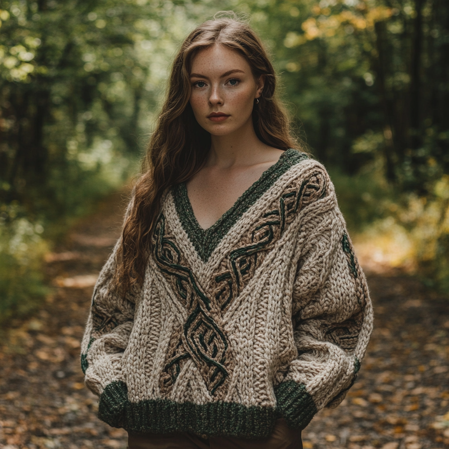 Weekend Buttoned Sweater