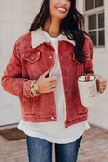 Cozy Double-Breasted Coat