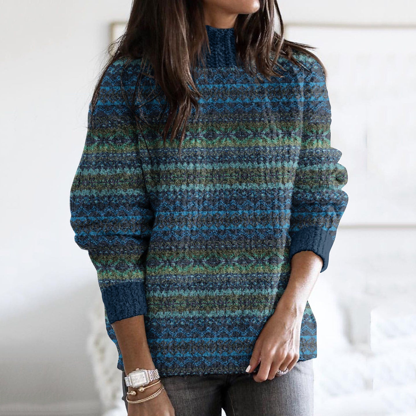 Everyday Striped Sweater