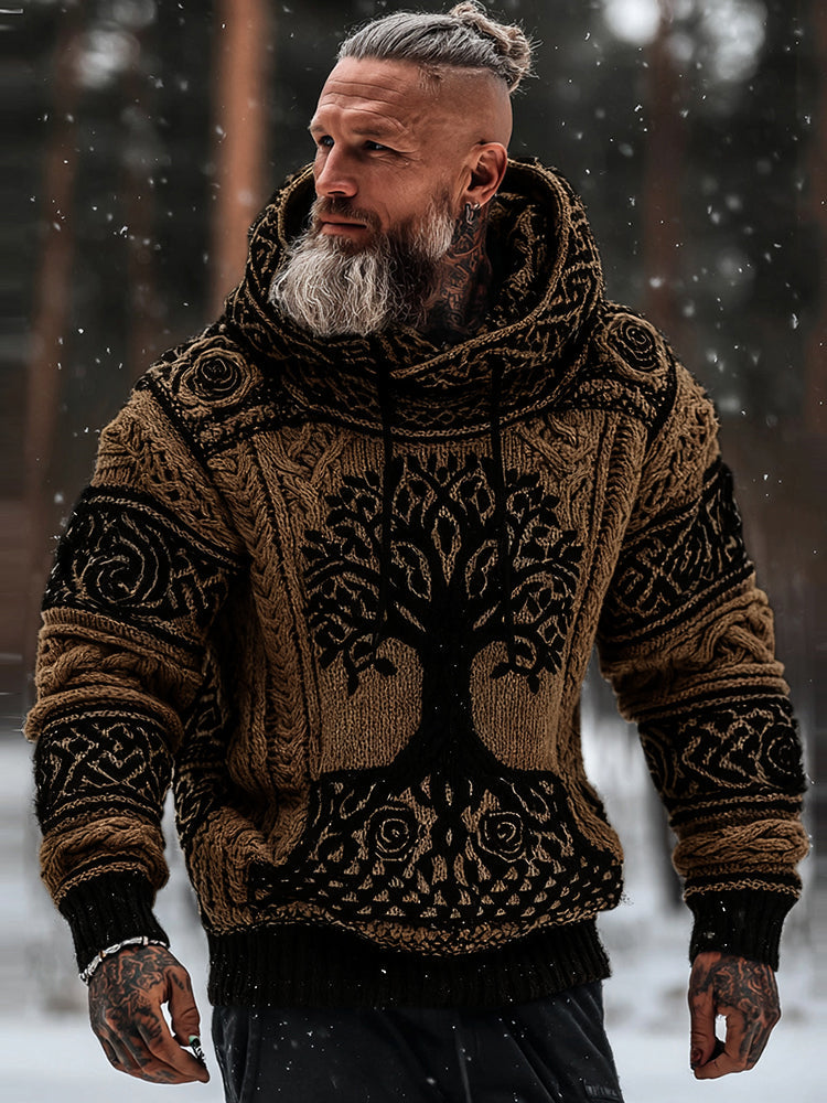 Warm Buttoned Sweater