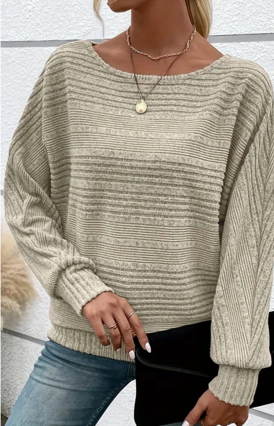 Relaxed Cable Sweater