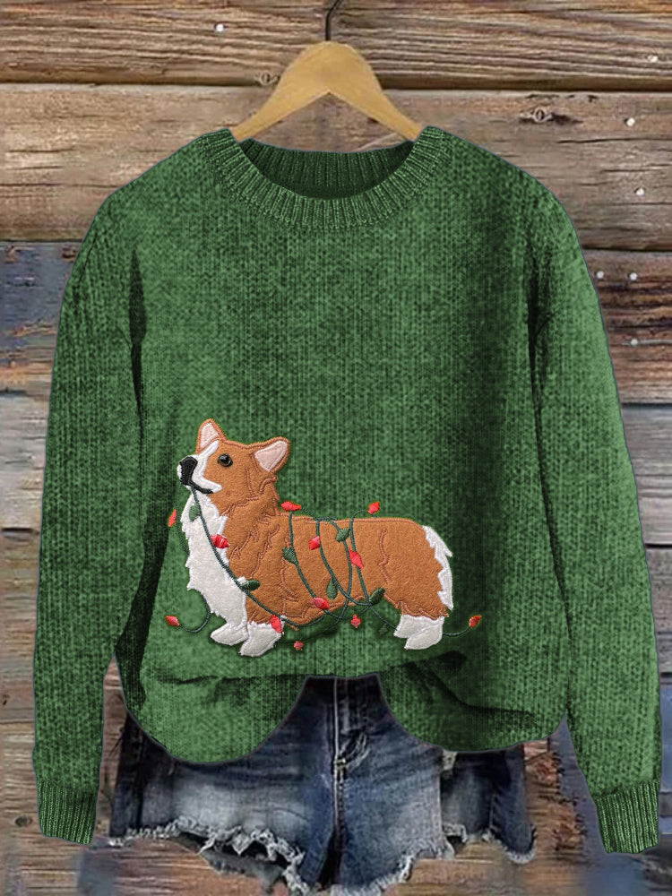 Casual V-Neck Sweater