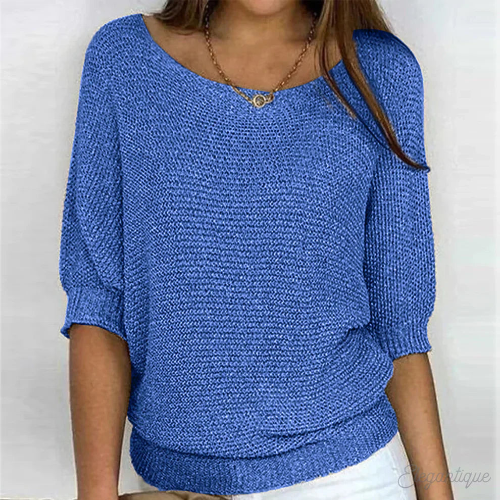 Everyday Buttoned Sweater