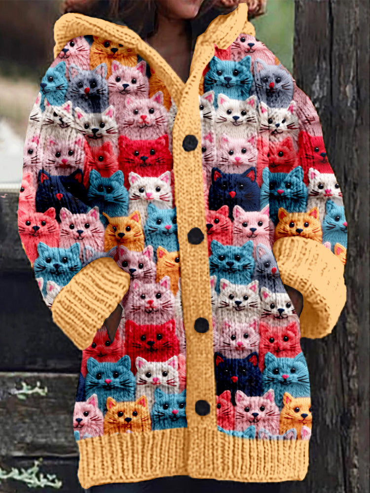 Elegant Hooded Coat