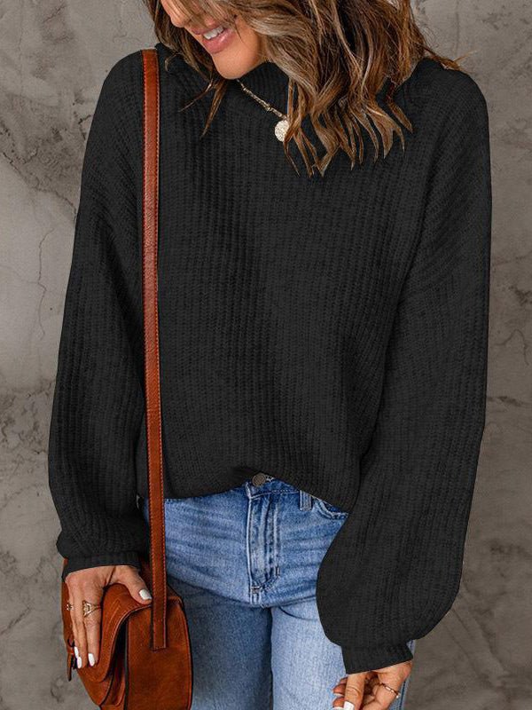 Textured Knit Sweater