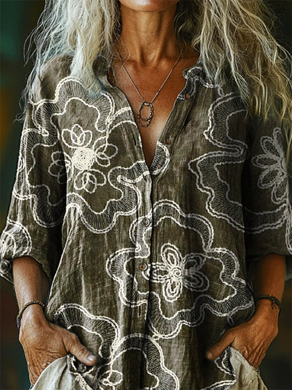 Relaxed Printed Shirt