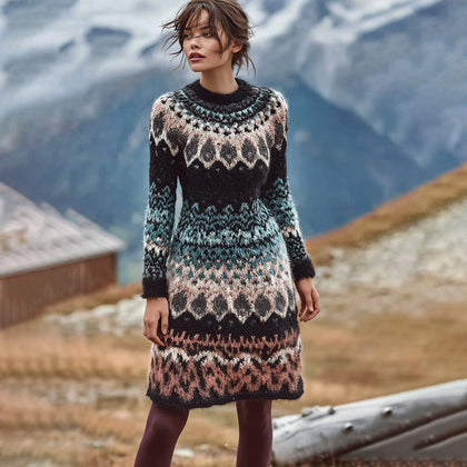 Textured Knit Sweater