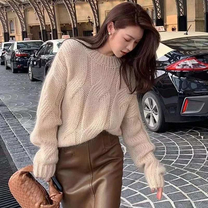 Relaxed Textured Sweater