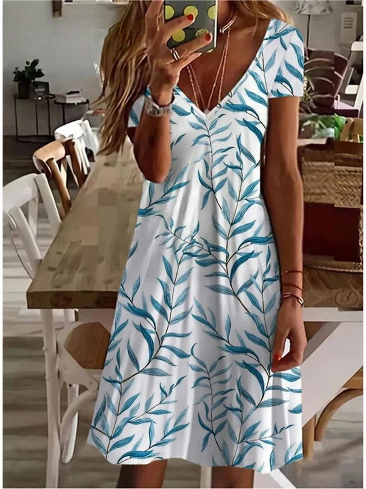 Brunch Short-Sleeve Dress