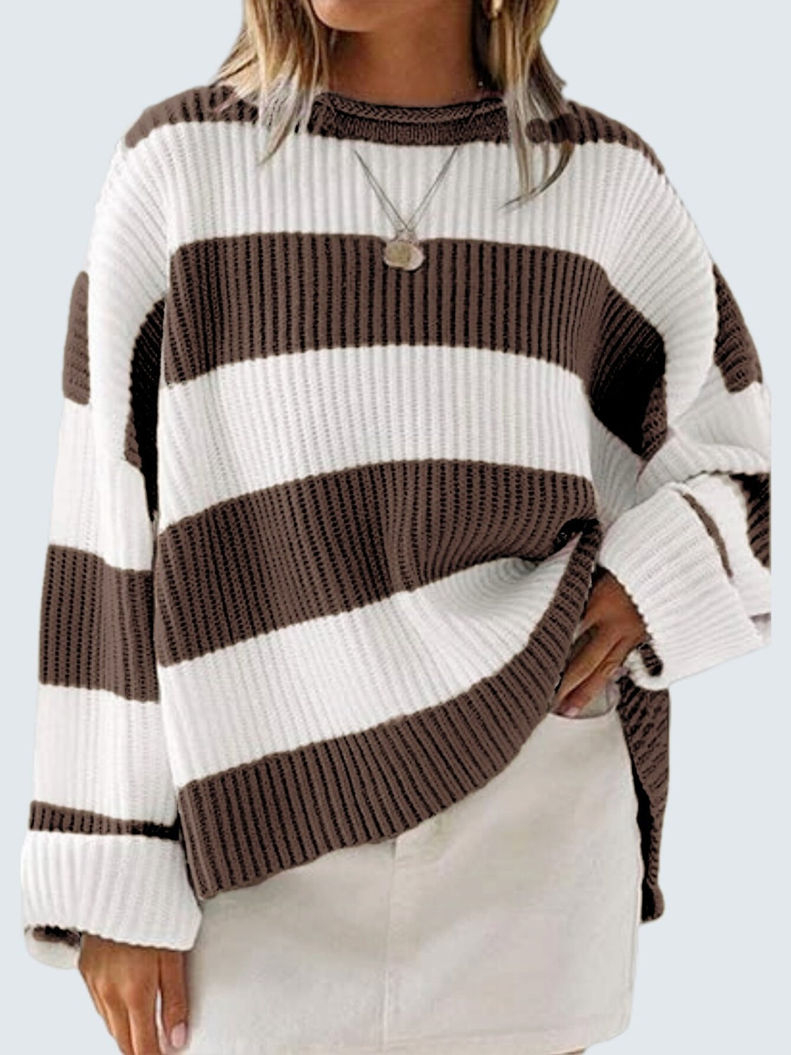 Casual Cable Sweater