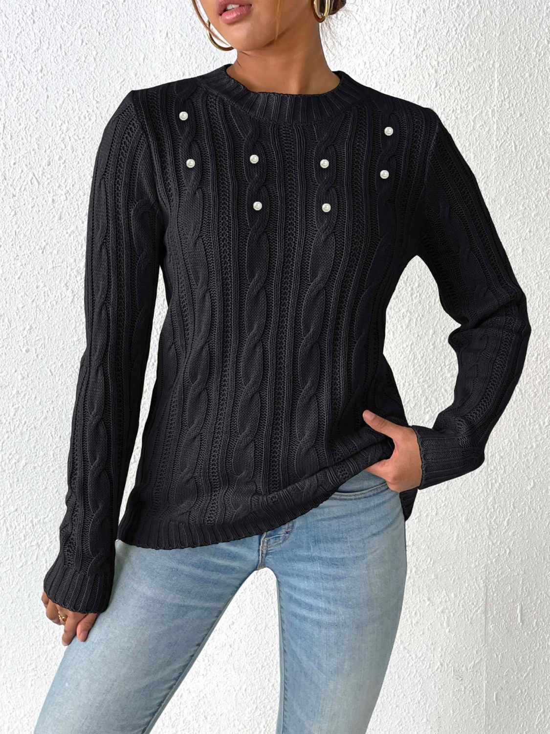 Textured Lightweight Sweater