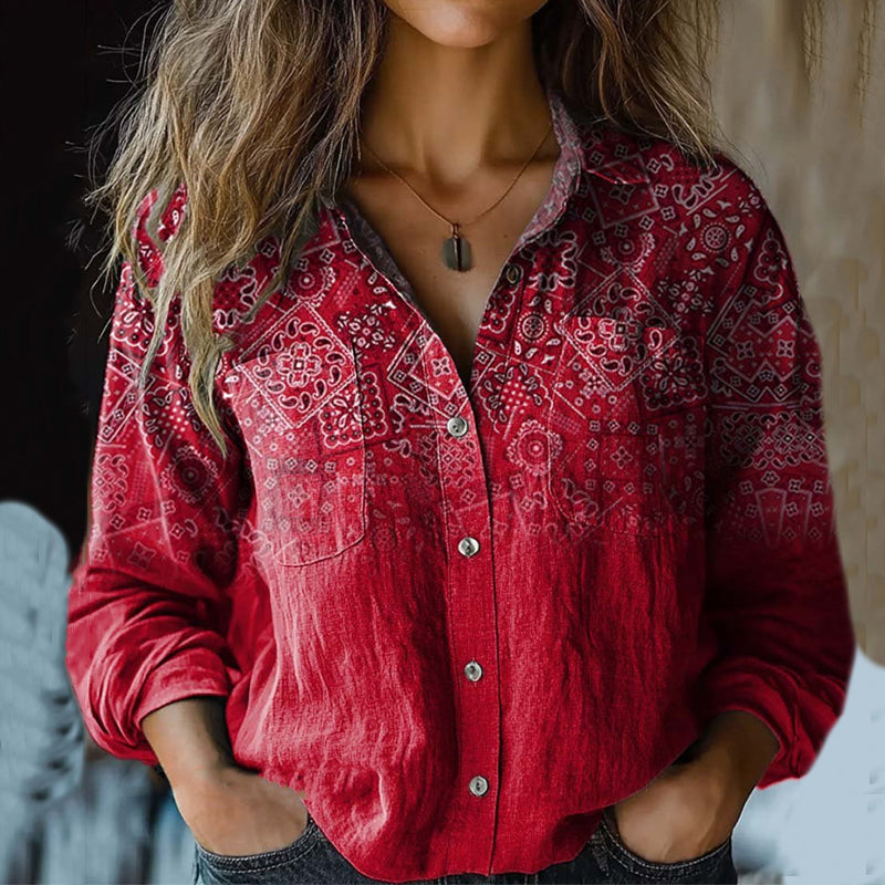 Relaxed Long-Sleeve Shirt