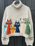 Warm Ribbed Sweater