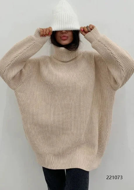 Relaxed Ribbed Sweater