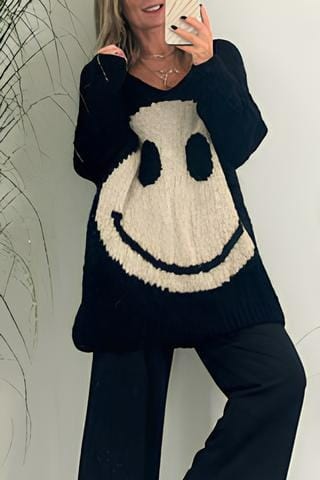 Warm Buttoned Sweater