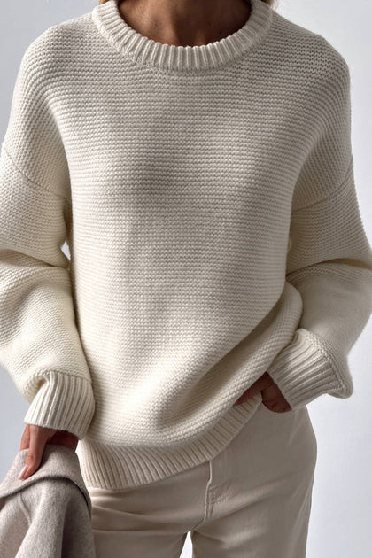 Relaxed V-Neck Sweater