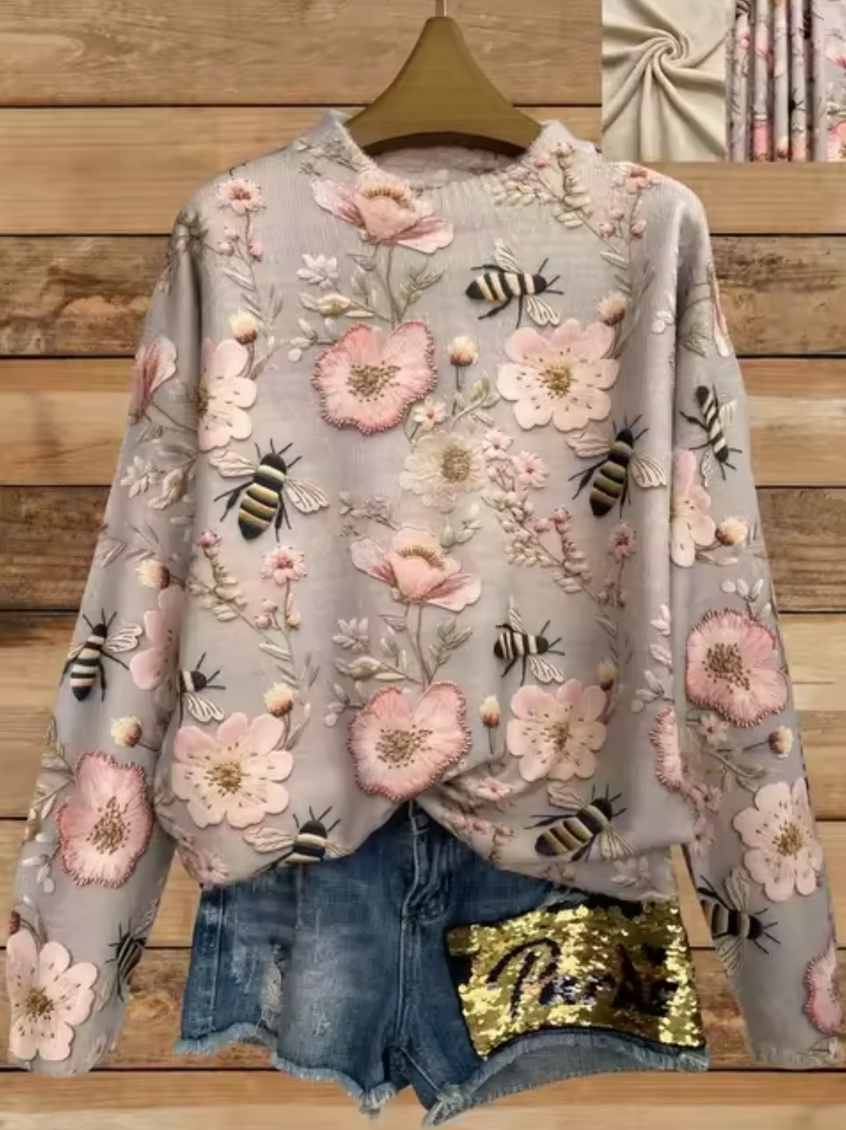 Casual Buttoned Sweater