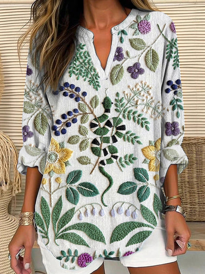Summer Short-Sleeve Shirt