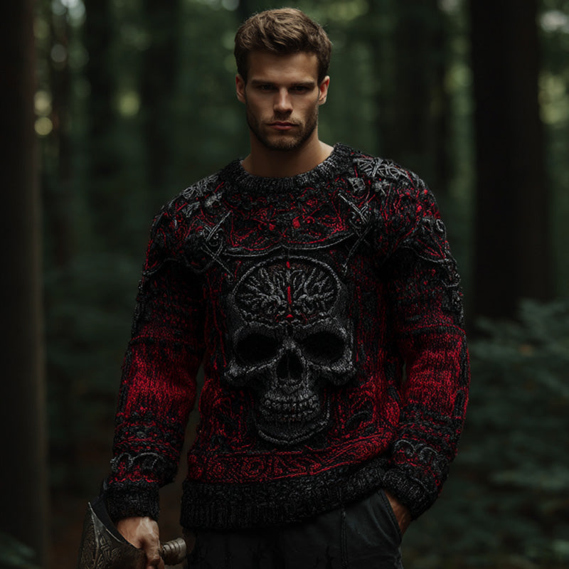 Textured Cable Sweater