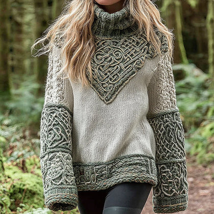 Textured Cropped Sweater