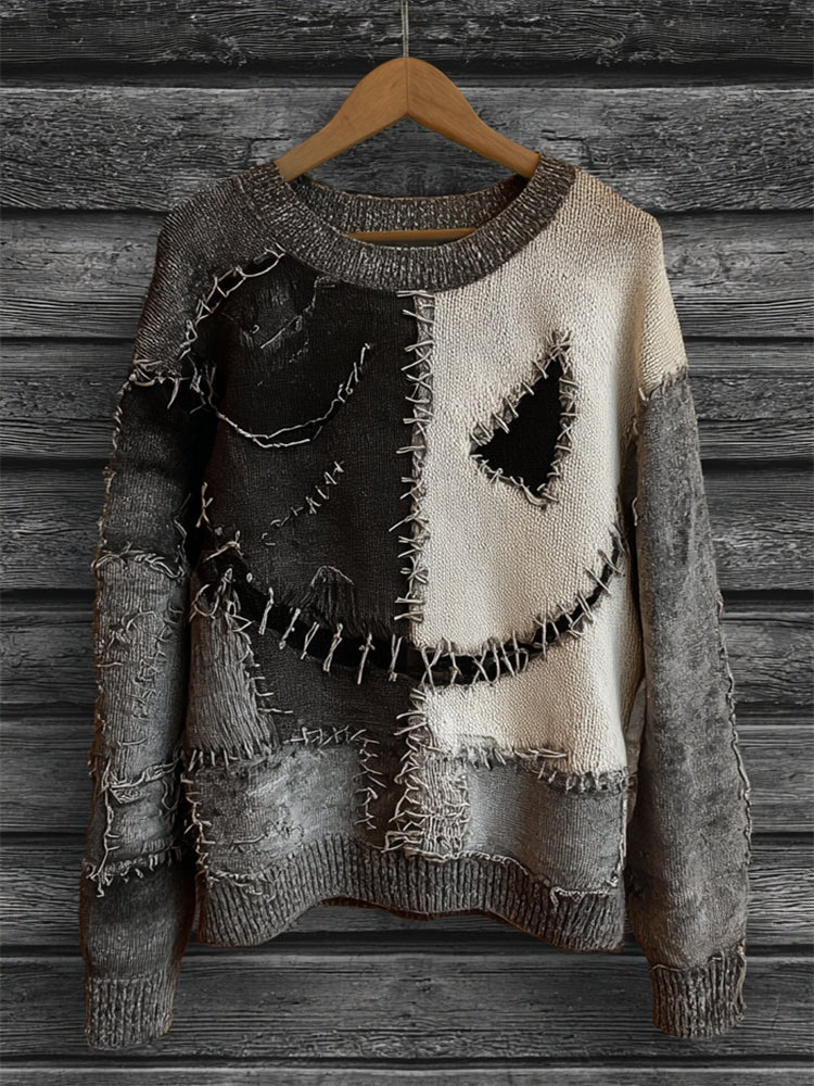 Textured Oversized Sweater