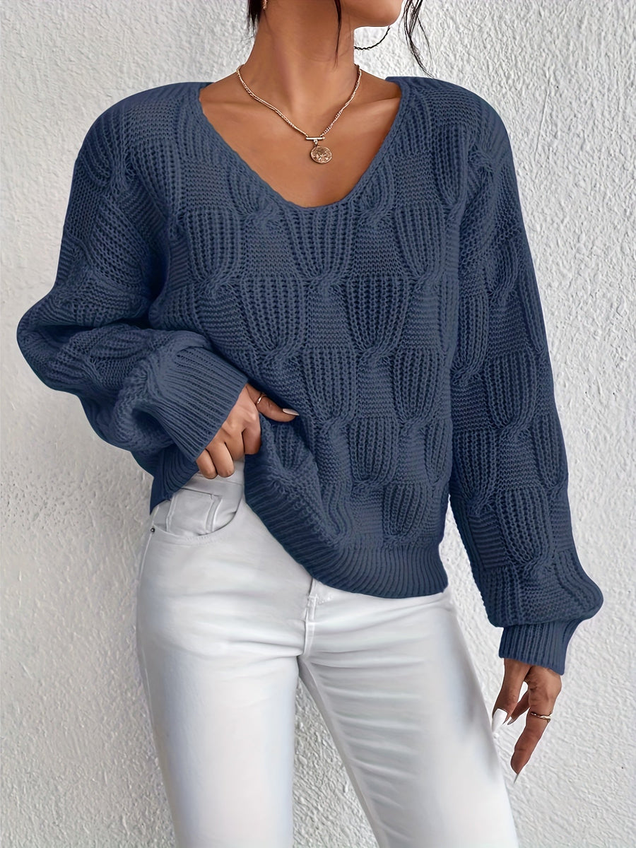 Easy Buttoned Sweater