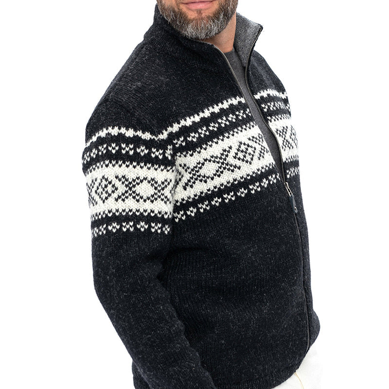 Warm Buttoned Sweater