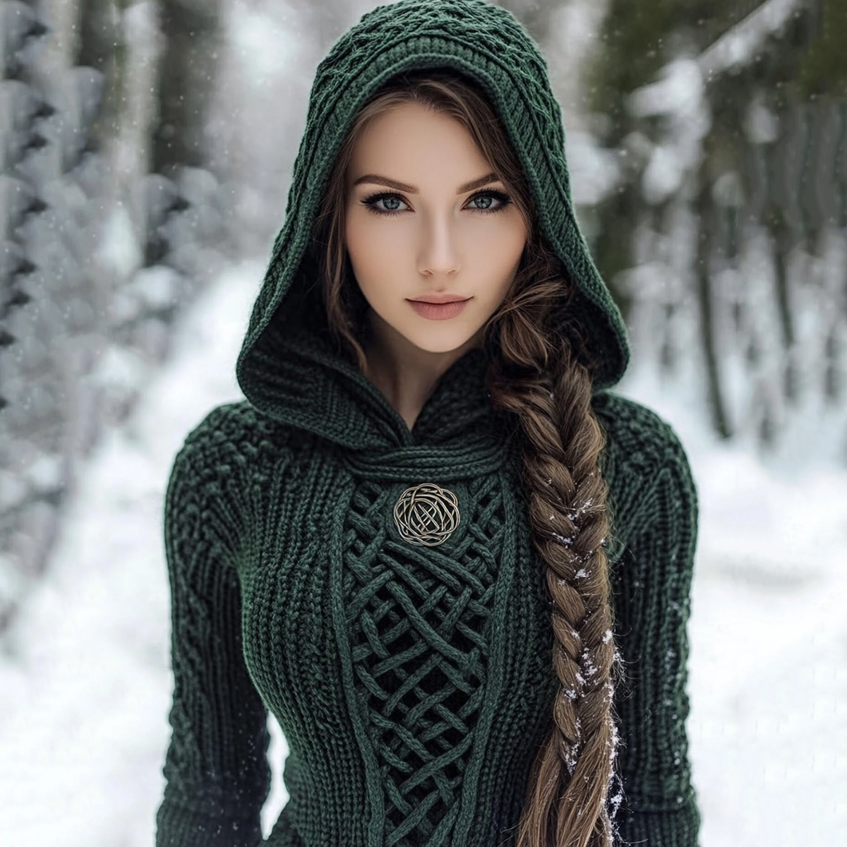 Relaxed Buttoned Sweater