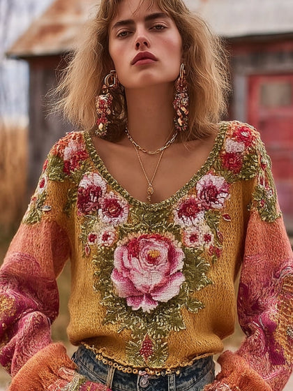 Soft Ribbed Sweater