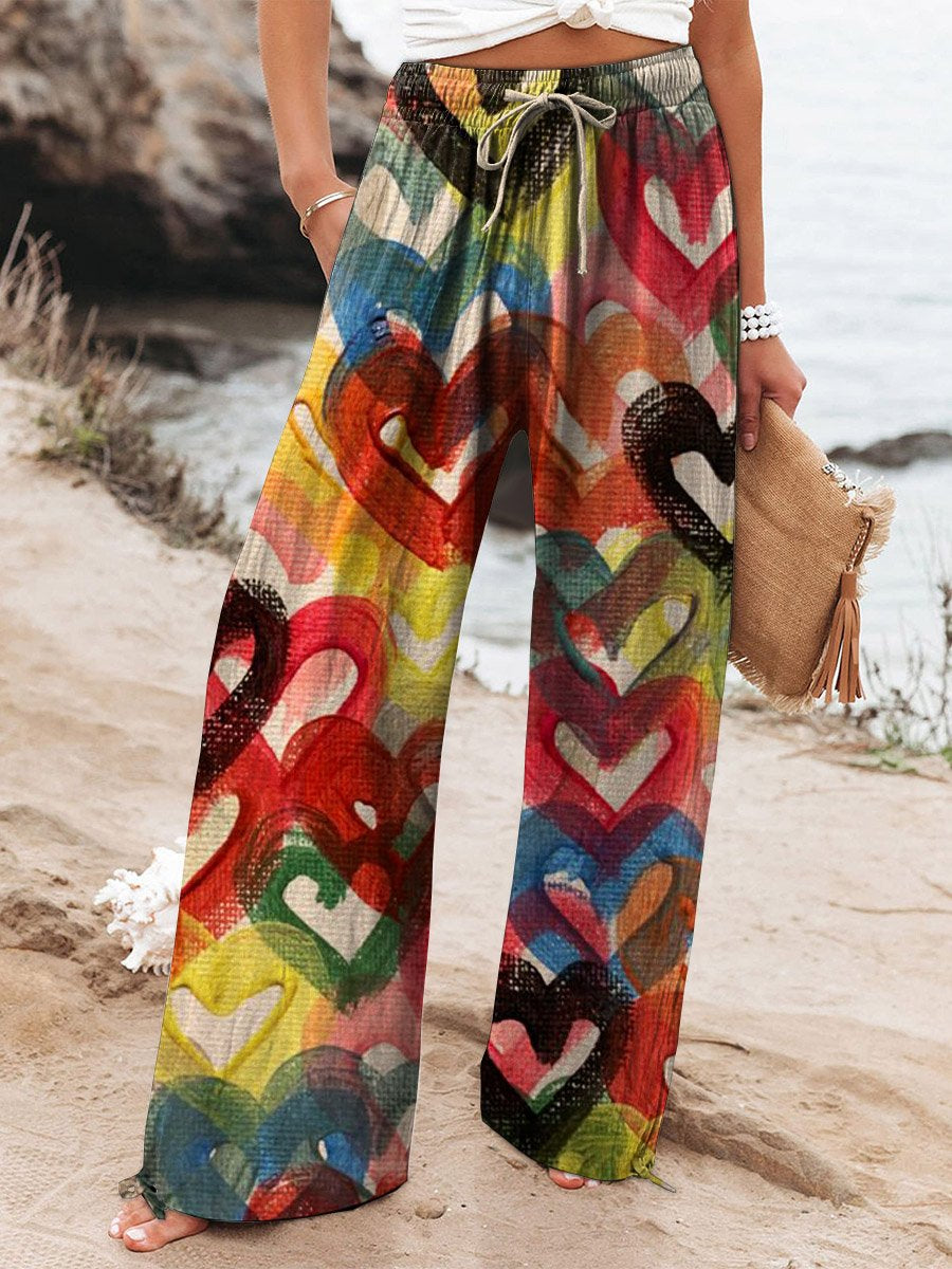 Layered Pull-On Pants