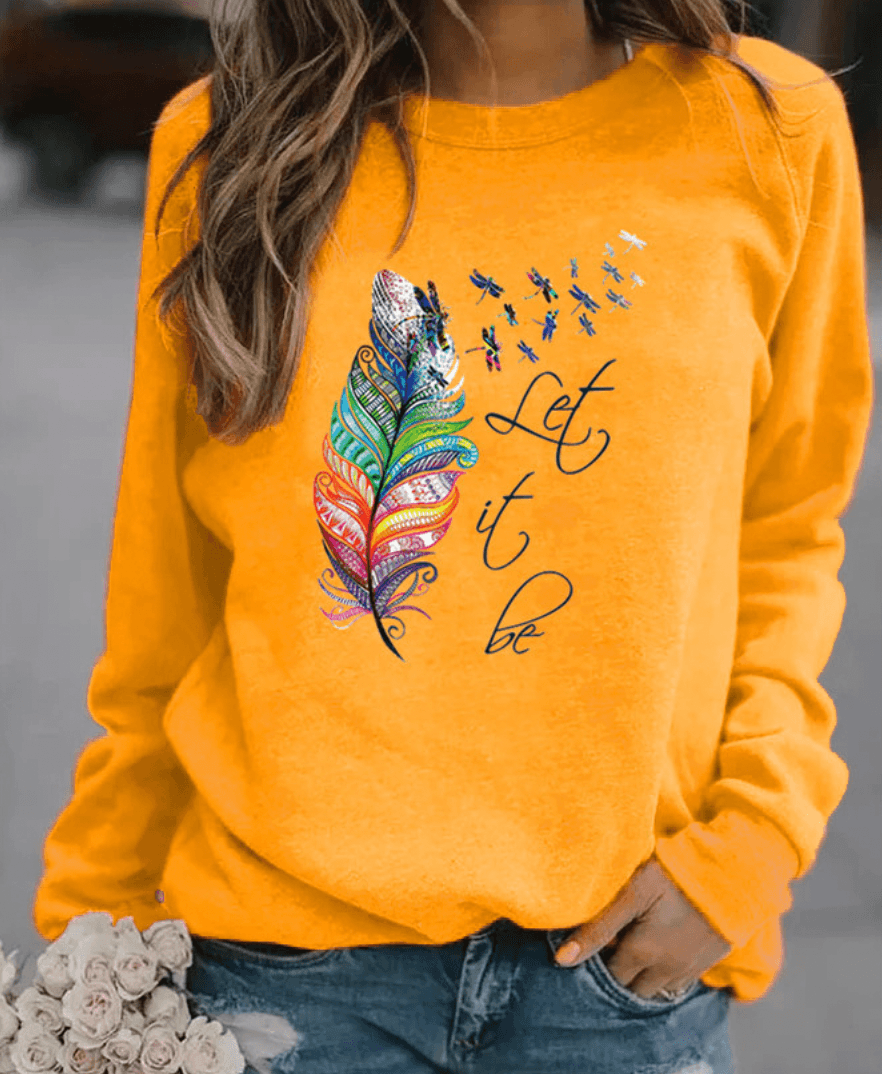 Easy Buttoned Sweater