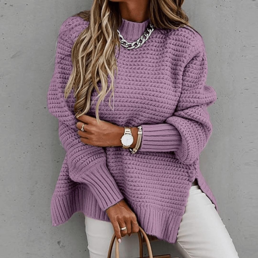 Textured Knit Sweater