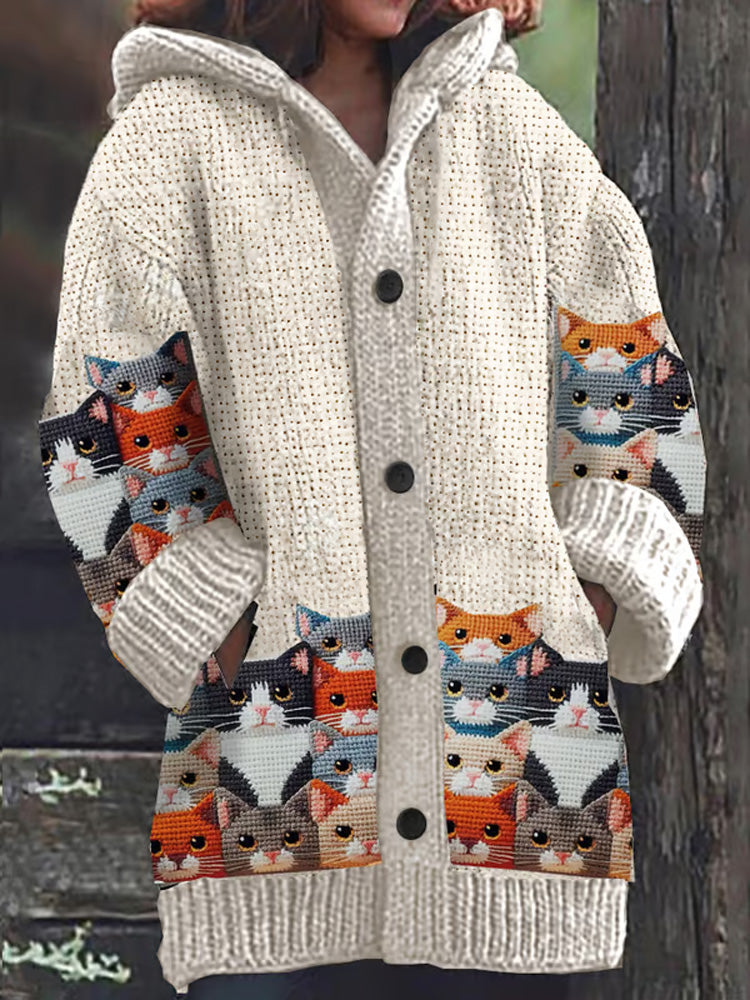 Cozy Buttoned Sweater