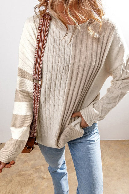 Casual Textured Sweater