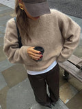Textured V-Neck Sweater
