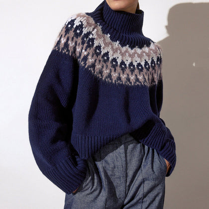 Warm Striped Sweater
