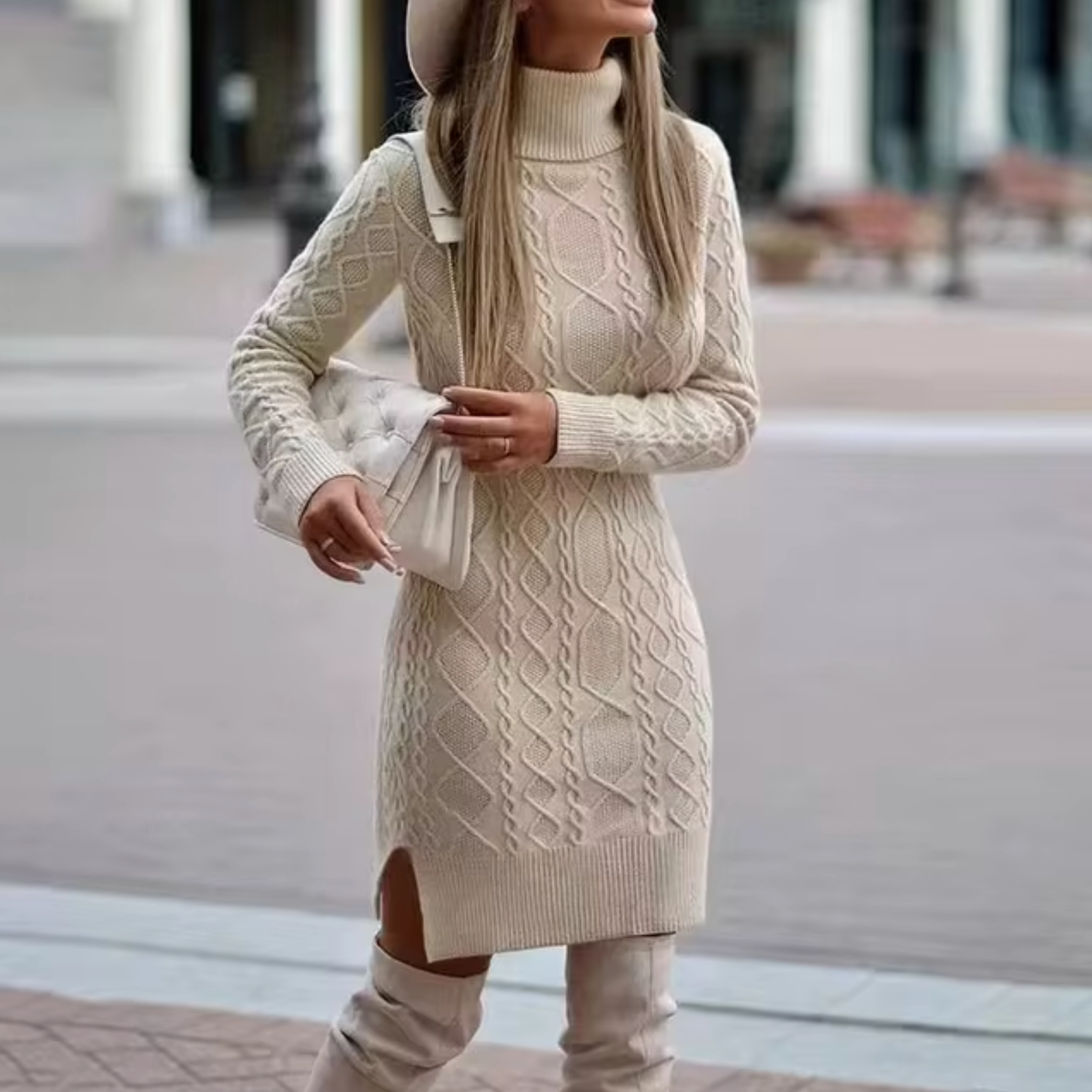 Relaxed Ribbed Sweater
