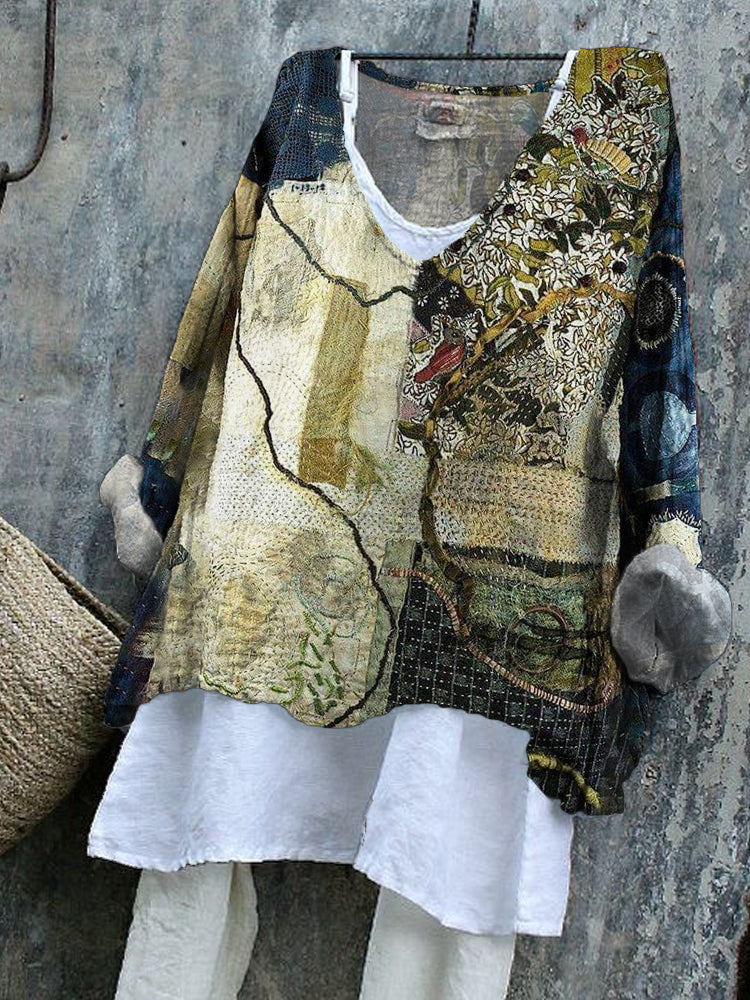 Relaxed Printed Shirt