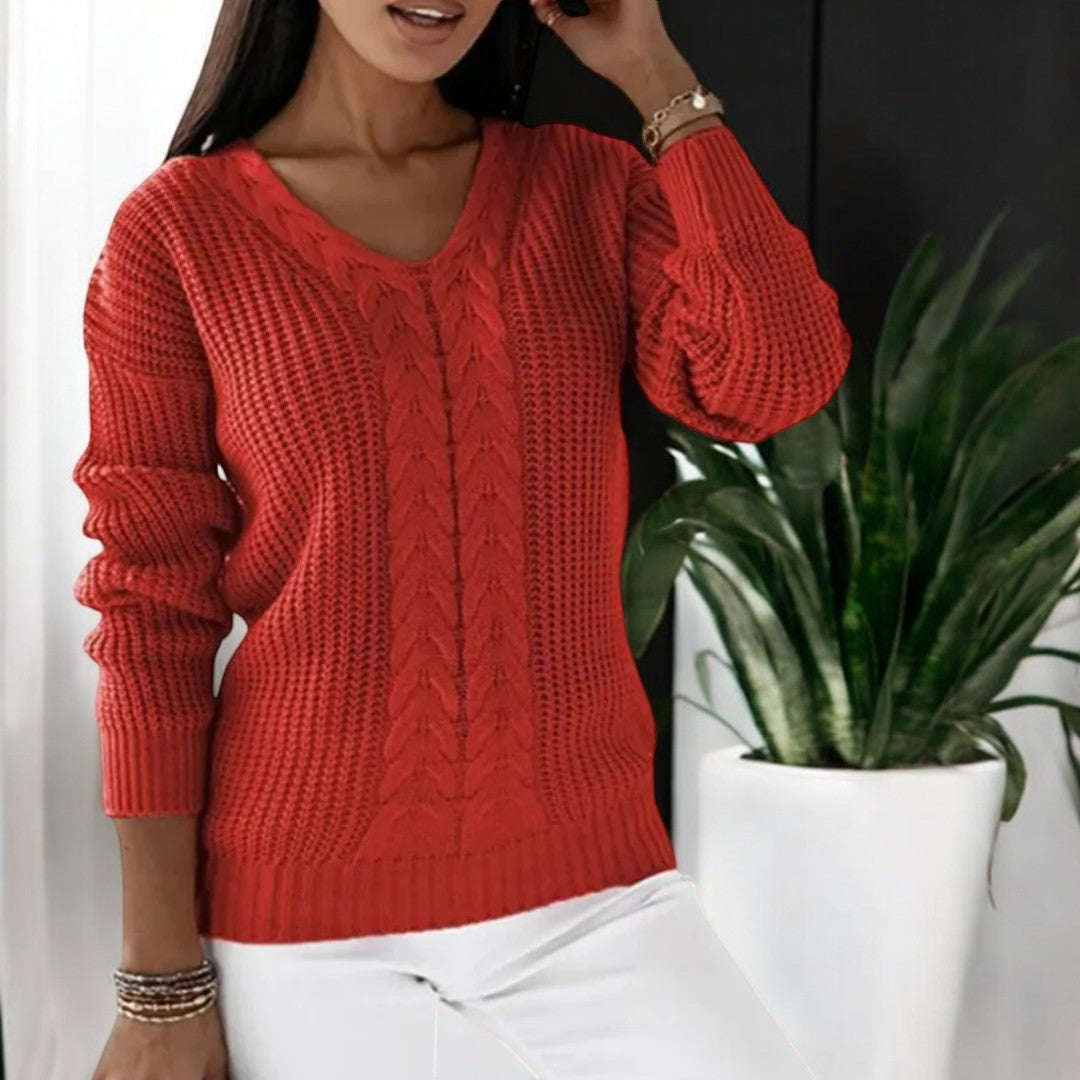 Warm Striped Sweater